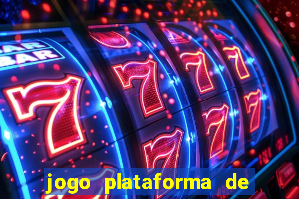 jogo plataforma de 3 reais